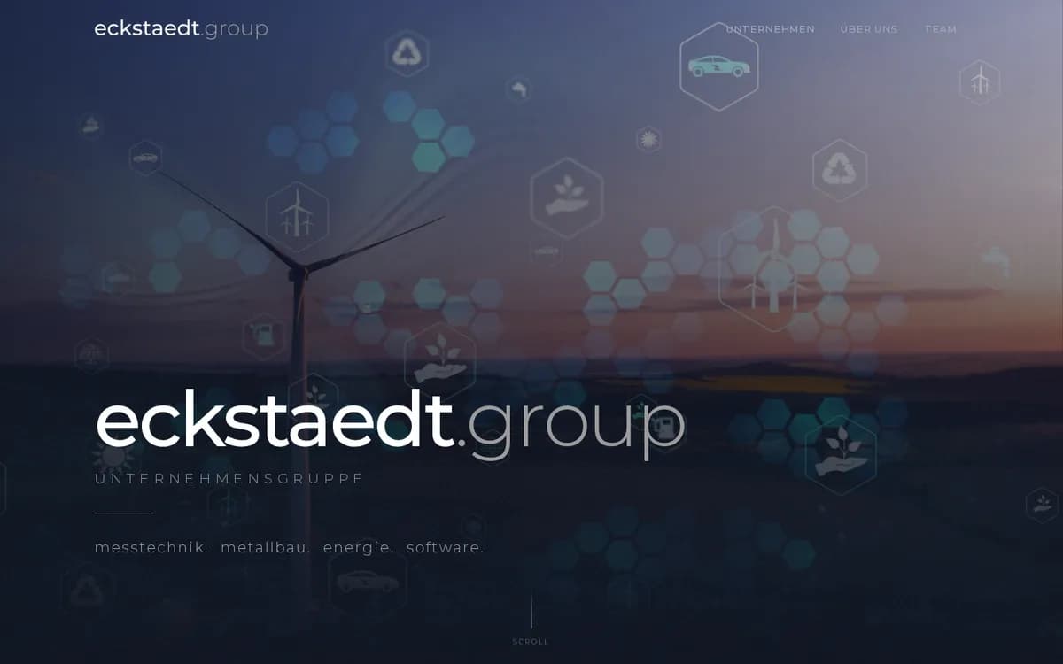 Startseite von eckstaedt.group